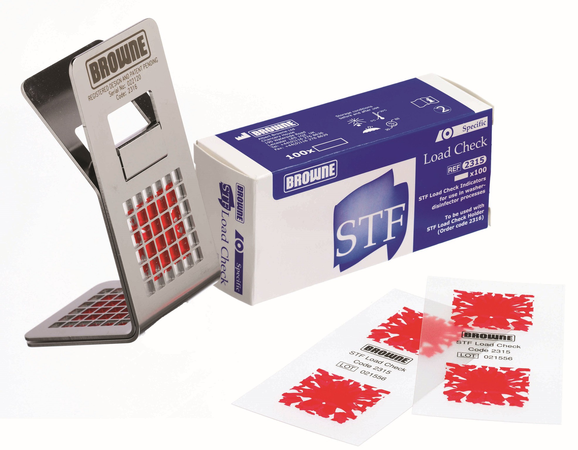 test kvality umyvaia nástrojov STF